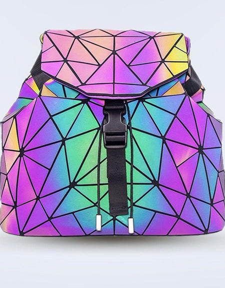 Lumination Holographic Backpack: A Luxe Companion for Every Adventure