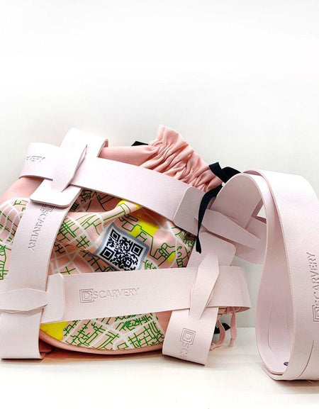 DiSCARVERY Midi Hashtag Weave Bag – A Masterpiece in Luxury