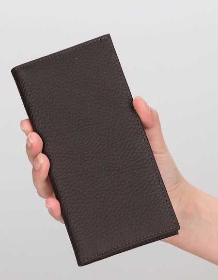 Ouray Handmade Full-Grain Leather Long Wallet for Men and Women-20