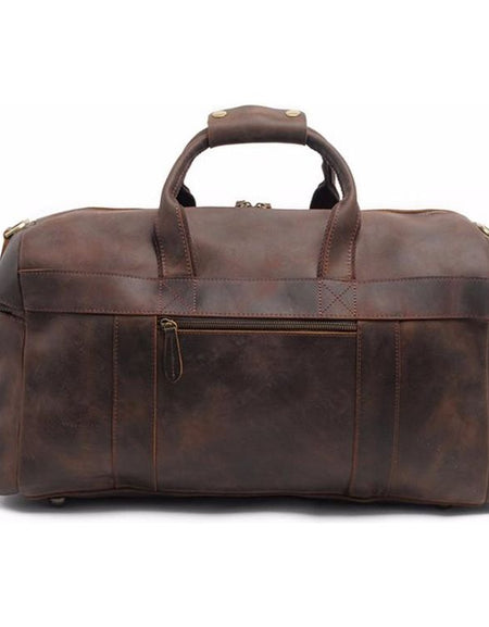 The Asta Weekender | Handcrafted Leather Duffle Bag