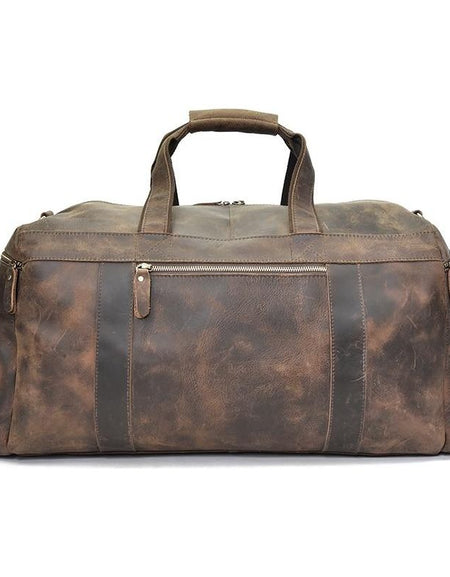 The Colden Duffle Bag | Large Capacity Leather Weekender
