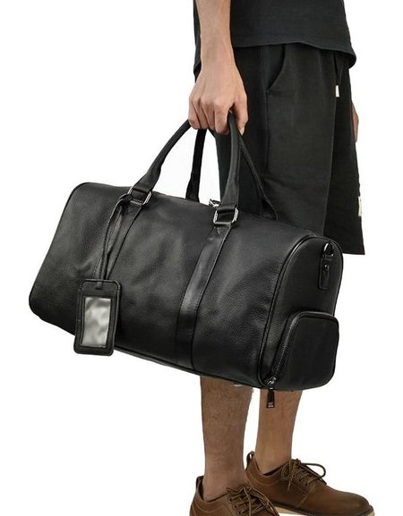 The Endre Weekender | Vintage Leather Duffle Bag