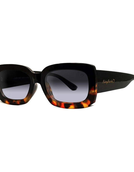 Ruby Rocks 'Laura Abby' Sunglasses In Black & Tort