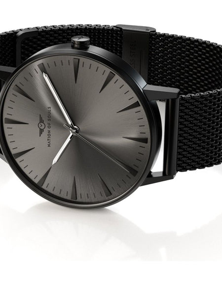 Argo | Jet Black Brushed - Gunmetal