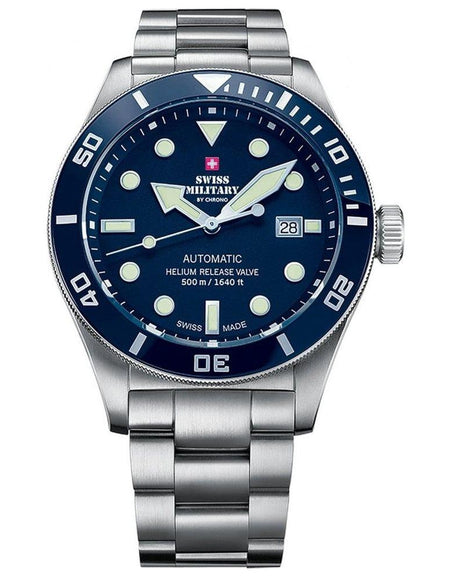 SWISS MILITARY By CHRONO WATCHES Mod. SMA34075.02-0