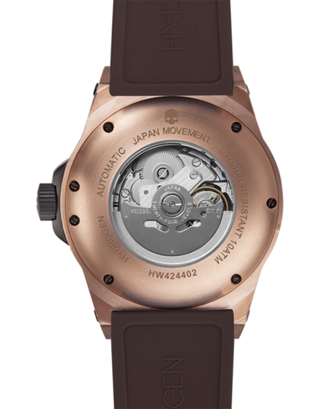 Vento Brown Rose Gold Designer Watch