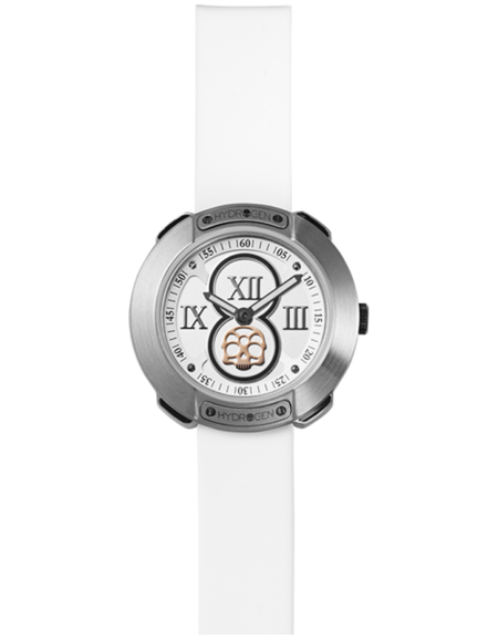 Vista Roman Silver White Designer Watch