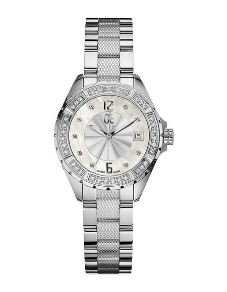 GC Watches Ladies' Quartz Watch A70103L1, Silver Stainless Steel, 36mm