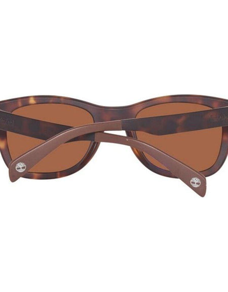 TIMBERLAND Men's Oval Dark Havana TB9080-5052H (ø 50 mm) Sunglasses