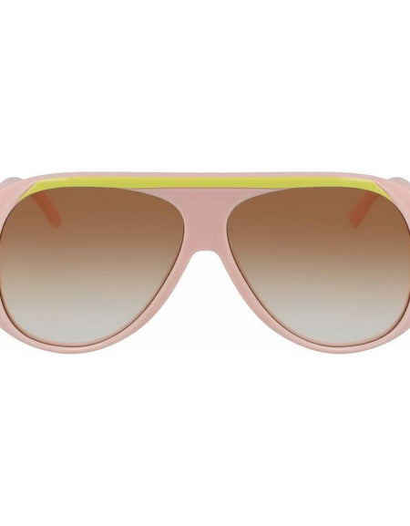 Longchamp Women's Aviator Sunglasses LO664S-601 - Pink, UV400 Protection