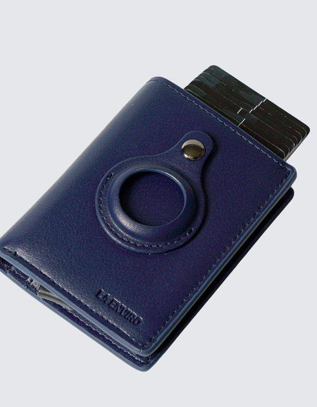 FITZROY AirTag Wallet - Blue-1