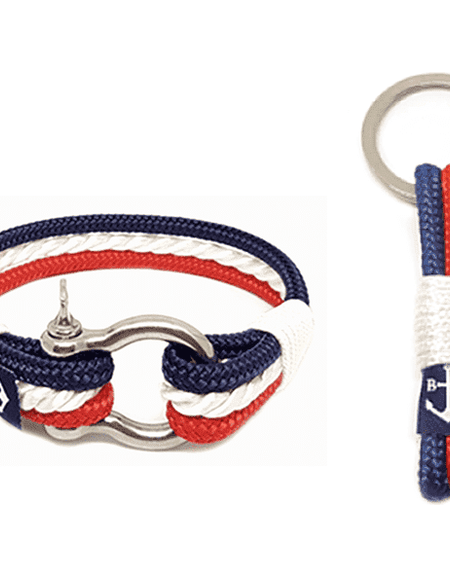 Netherlands Nautical Bracelet and Keychain-0