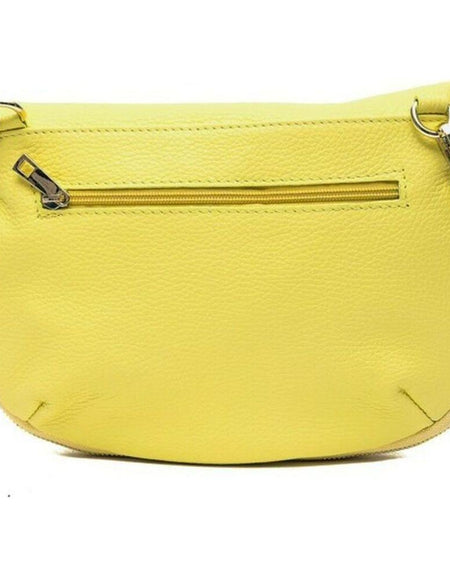 Women's Handbag Trussardi D66TRC1016-GIALLO Leather Yellow-1