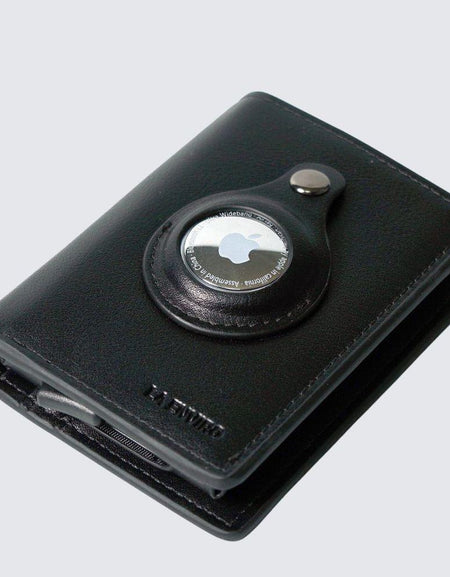FITZROY AirTag Wallet - Black-0