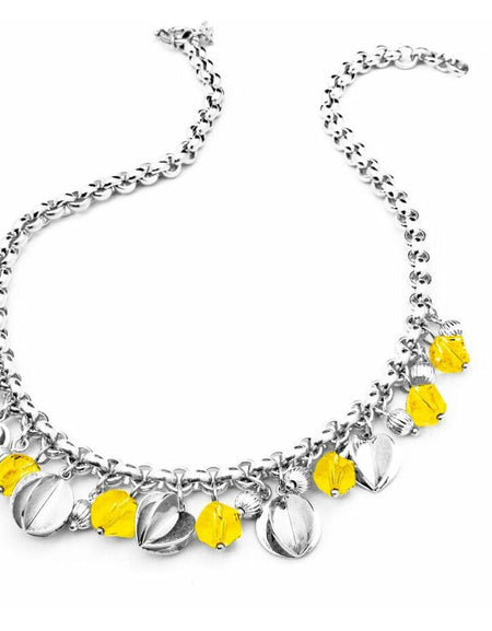 Ladies'Necklace Folli Follie 3N9F164Y (20 cm)-0