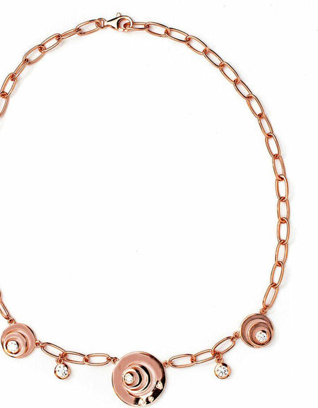 Ladies'Necklace Folli Follie 3N9S059RC (23 cm)-0