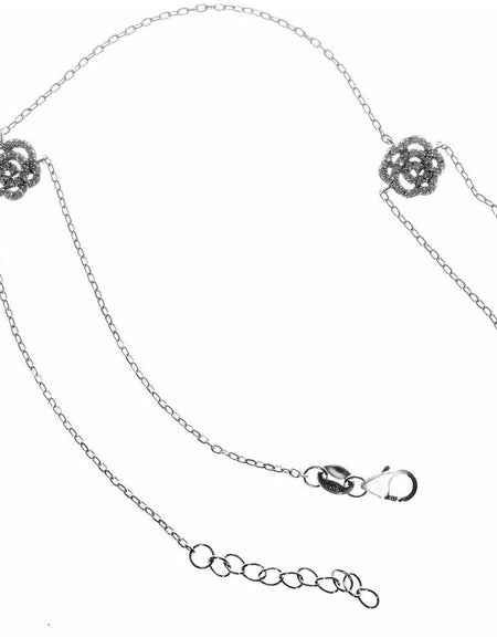 Ladies'Bracelet Folli Follie 3B15S099C Sterling silver Silver (10 cm)-0