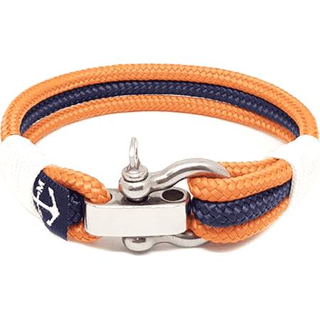 Adjustable Shackle Wallowa Nautical Bracelet-0