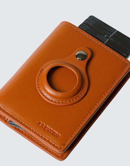 FITZROY AirTag Wallet - Tan-1