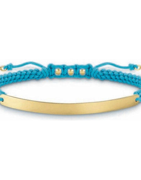 Ladies'Bracelet Thomas Sabo LBA0060-848-1 Blue Silver Golden-0
