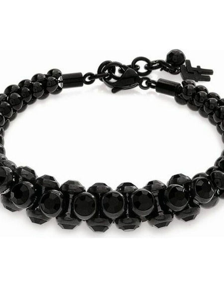 Bracelet Folli Follie 3B1T021KK Black Steel (17 cm)-0