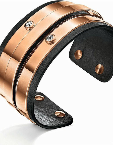 Ladies'Bracelet Folli Follie 3B16T005 Leather (20 cm)-1