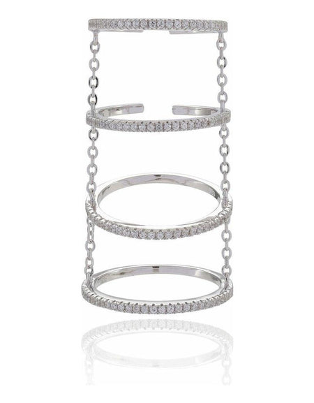 Ladies' Ring Sif Jakobs R114901-CZ-56 (Size 16)-0