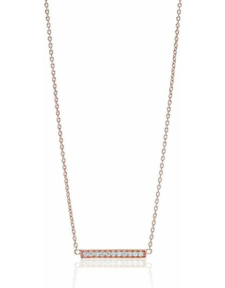 Ladies'Necklace Sif Jakobs C1011-CZ-RG (38 cm)-0