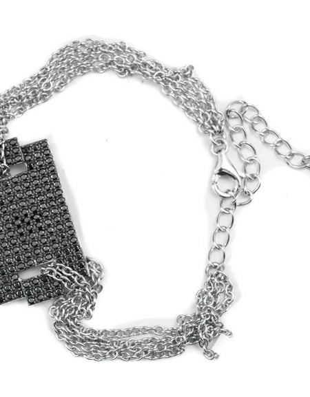 Ladies'Bracelet Sif Jakobs B0099-BK Black Sterling silver (15 cm)-0