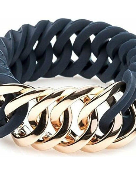 Bracelet TheRubz 100187 Blue Pink Silicone Stainless steel Steel/Silicone-1