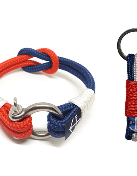 Siobhan Nautical Bracelet and Keychain-0