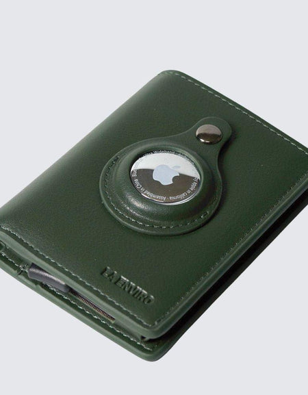 FITZROY AirTag Wallet - Green-0