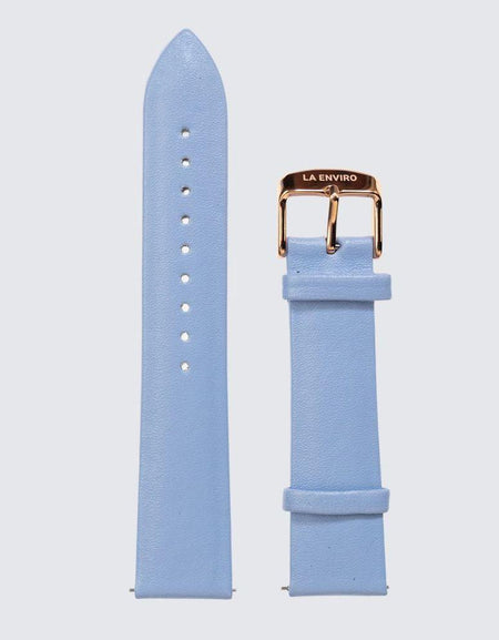 Sky Vegan Leather Unstitched Strap | 20MM-1