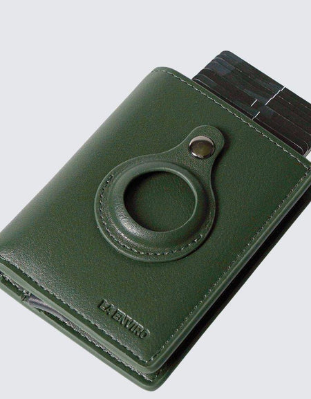 FITZROY AirTag Wallet - Green-1