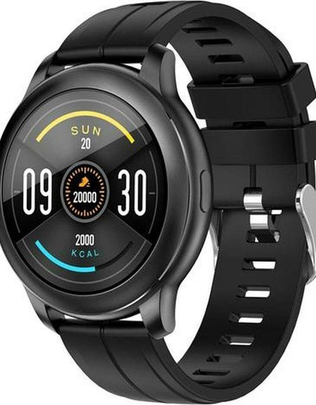 Smartwatch Celly TRAINERROUNDBK Black Steel Multicolour-0