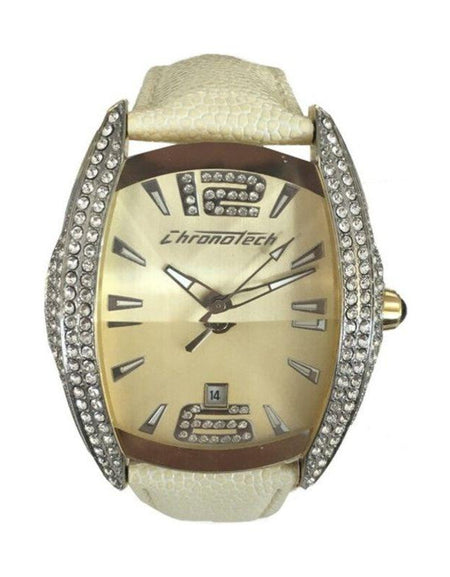 Chronotech Women's CT7814M-04S Fashionably Timeless Yellow Dial Watch
