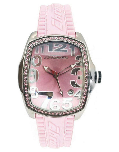 Chronotech CT7016LS-07 Infant's Pink Rubber Strap Watch (Ø 36 mm)
