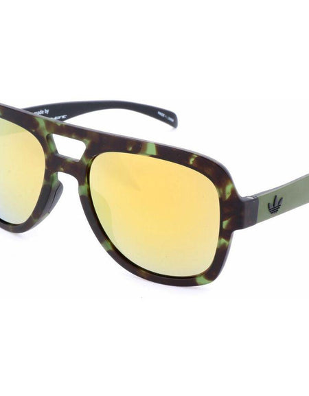 ADIDAS Men's Green / Yellow Aviator Shades AOR011-140-030 (ø 54 mm)