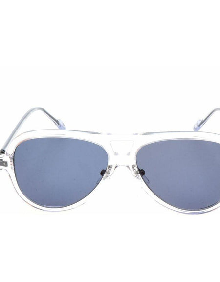 ADIDAS Men's Aviator Transparent/Grey Sunglasses AOK001-012-000 (ø 57 mm)
