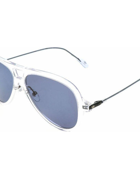 ADIDAS Men's Aviator Transparent/Grey Sunglasses AOK001-012-000 (ø 57 mm)