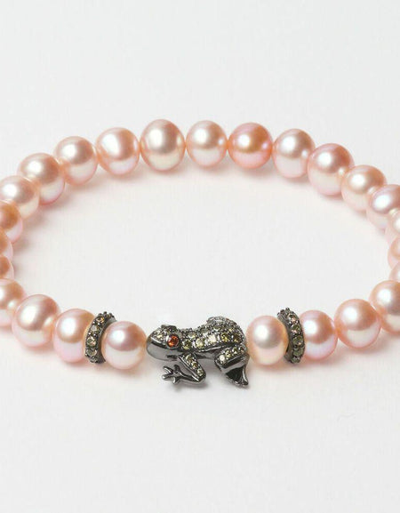 Ladies'Bracelet Lancaster JLA-BR-FROG-3-PU Pink Green Sterling silver 16 mm-0