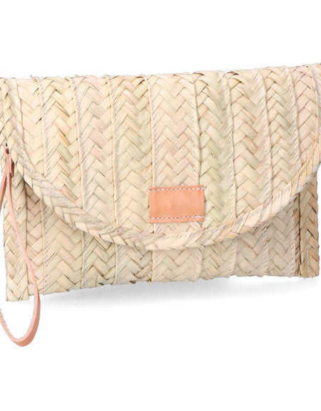 Women's Purse EDM Valle-1 Palm leaf With lid-0