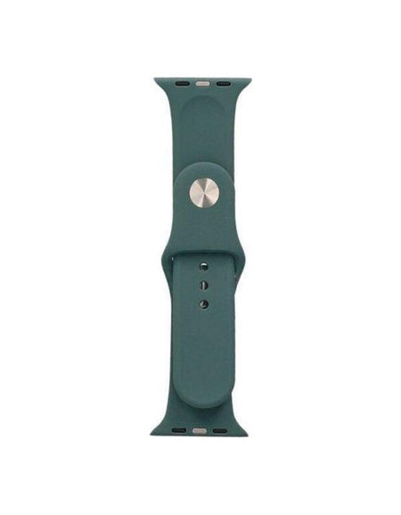 Eclipse Black - Premium Silicone Watch Strap Replacement 42mm Unisex Band
