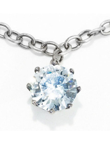 Ladies'Pendant Demaria DMC8110057-BLANCO (45 cm) (45 cm)-0