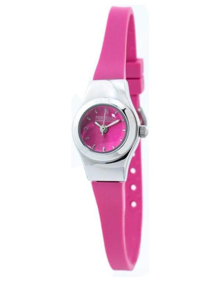 Pertegaz Infant's Pink Rubber Strap Quartz Watch PDS-013-F, 19mm, Pink Rubber, for Girls