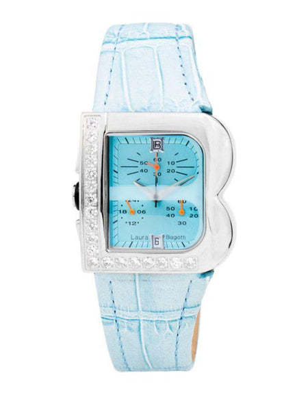 Laura Biagiotti LB0002L-04Z Ladies' Blue Leather Strap Quartz Watch (Ø 33 mm)