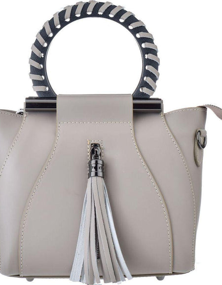 Women's Handbag Mia Tomazzi WB201297-GREY Beige (21 x 18 x 7 cm)-0