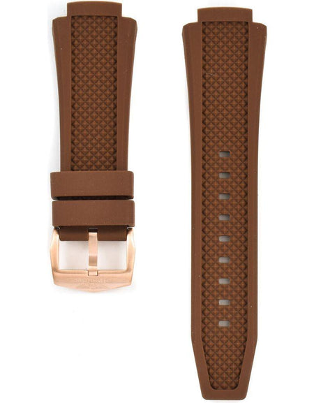 Watch Strap Bobroff BFS026 Brown-0