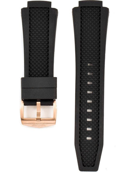 Watch Strap Bobroff BFS027 Black-0
