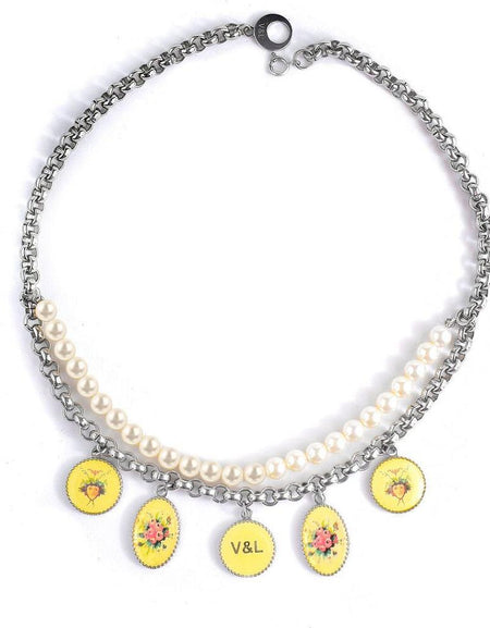 Ladies' Necklace Victorio & Lucchino VJ0149C0WH 51 cm-0